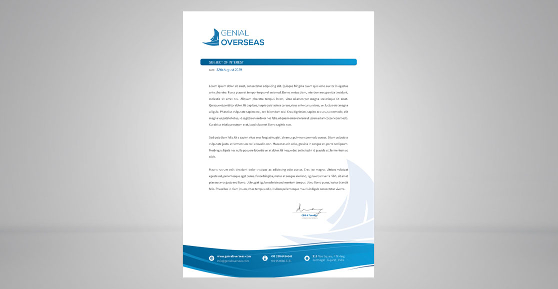 Letterhead Design