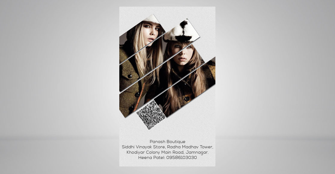 Visiting Card Back Design